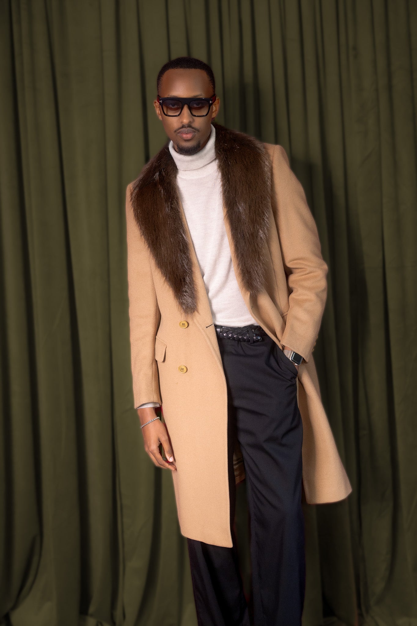 Saks Fifth Avenue Beaver Fur Coat
