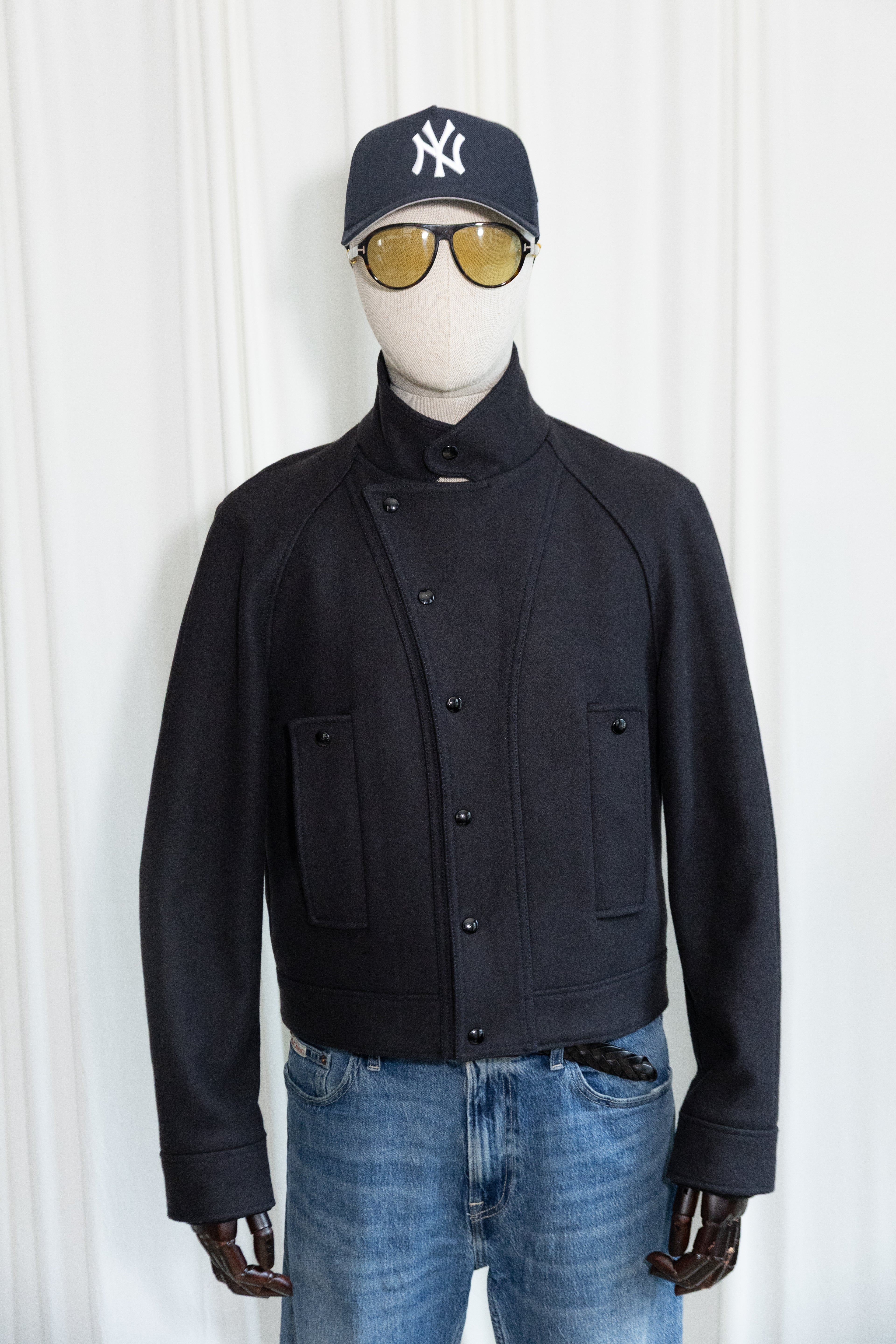 Balenciaga Fall/Winter 2008 Archive Cropped Wool Jacket