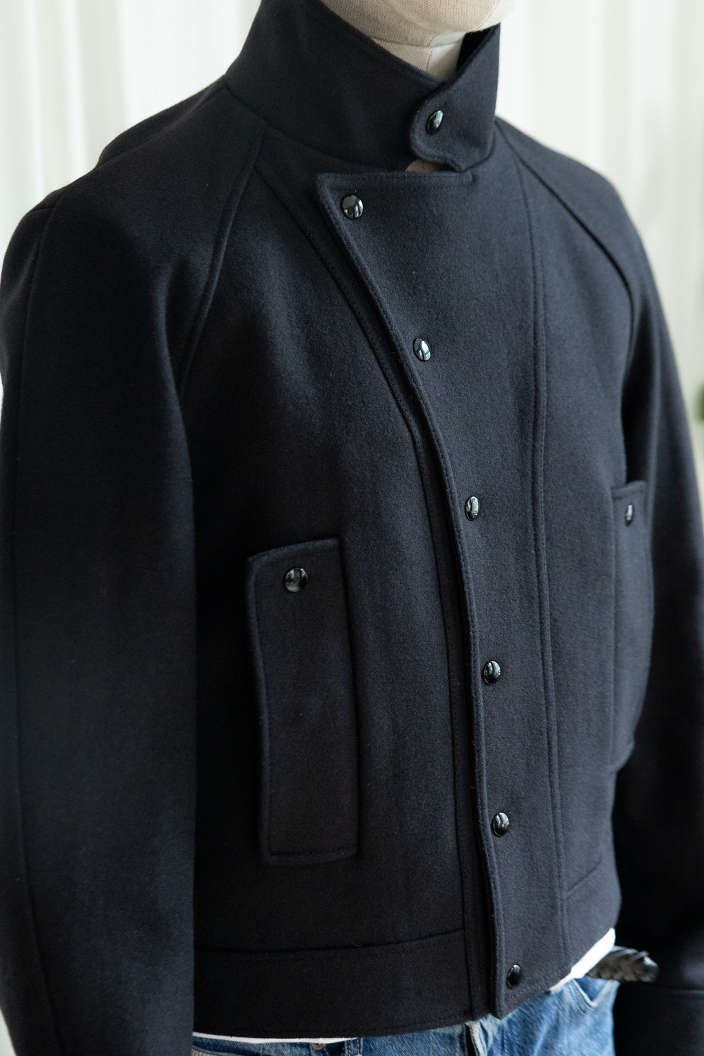 Balenciaga Fall/Winter 2008 Archive Cropped Wool Jacket