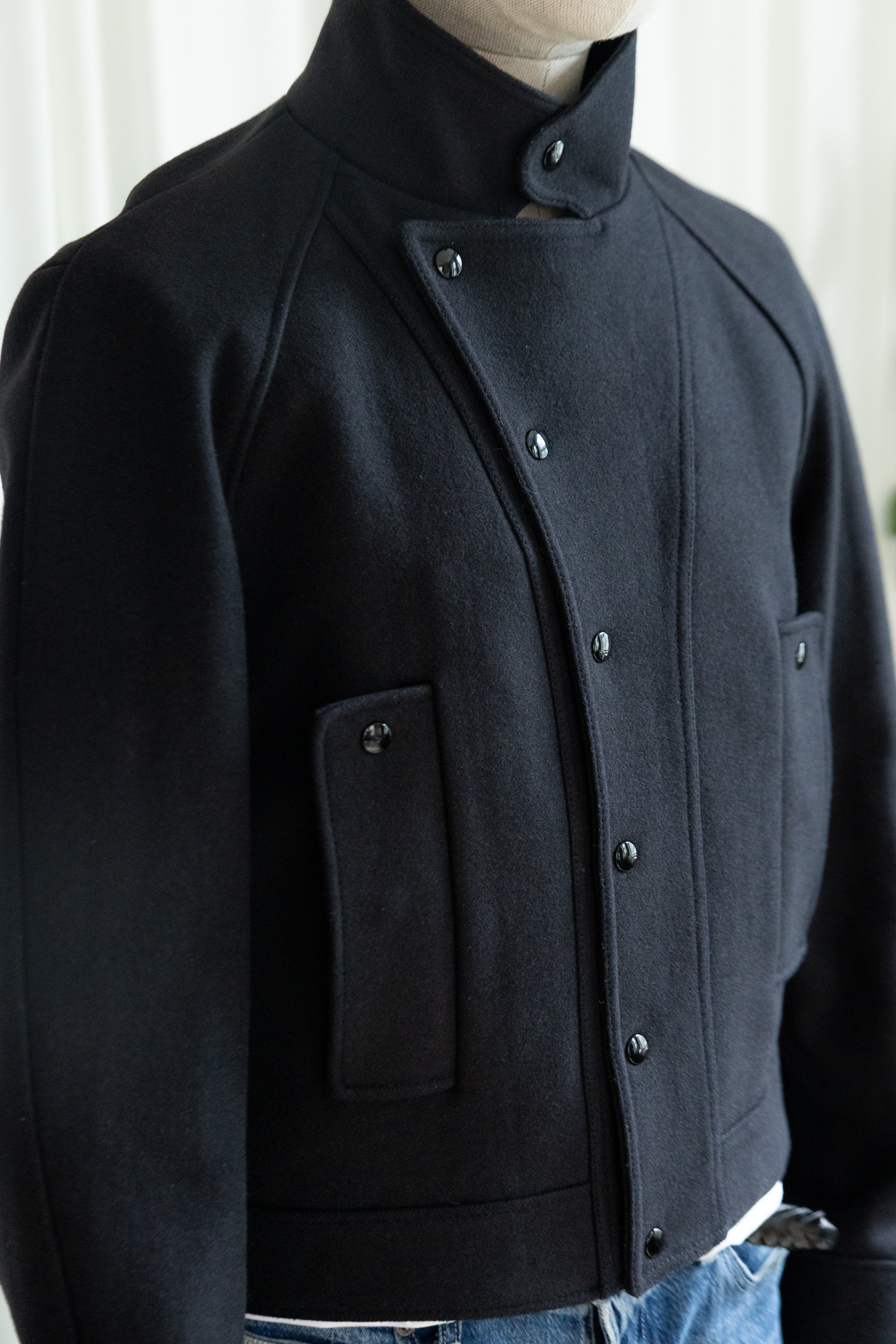 Balenciaga Fall/Winter 2008 Archive Cropped Wool Jacket