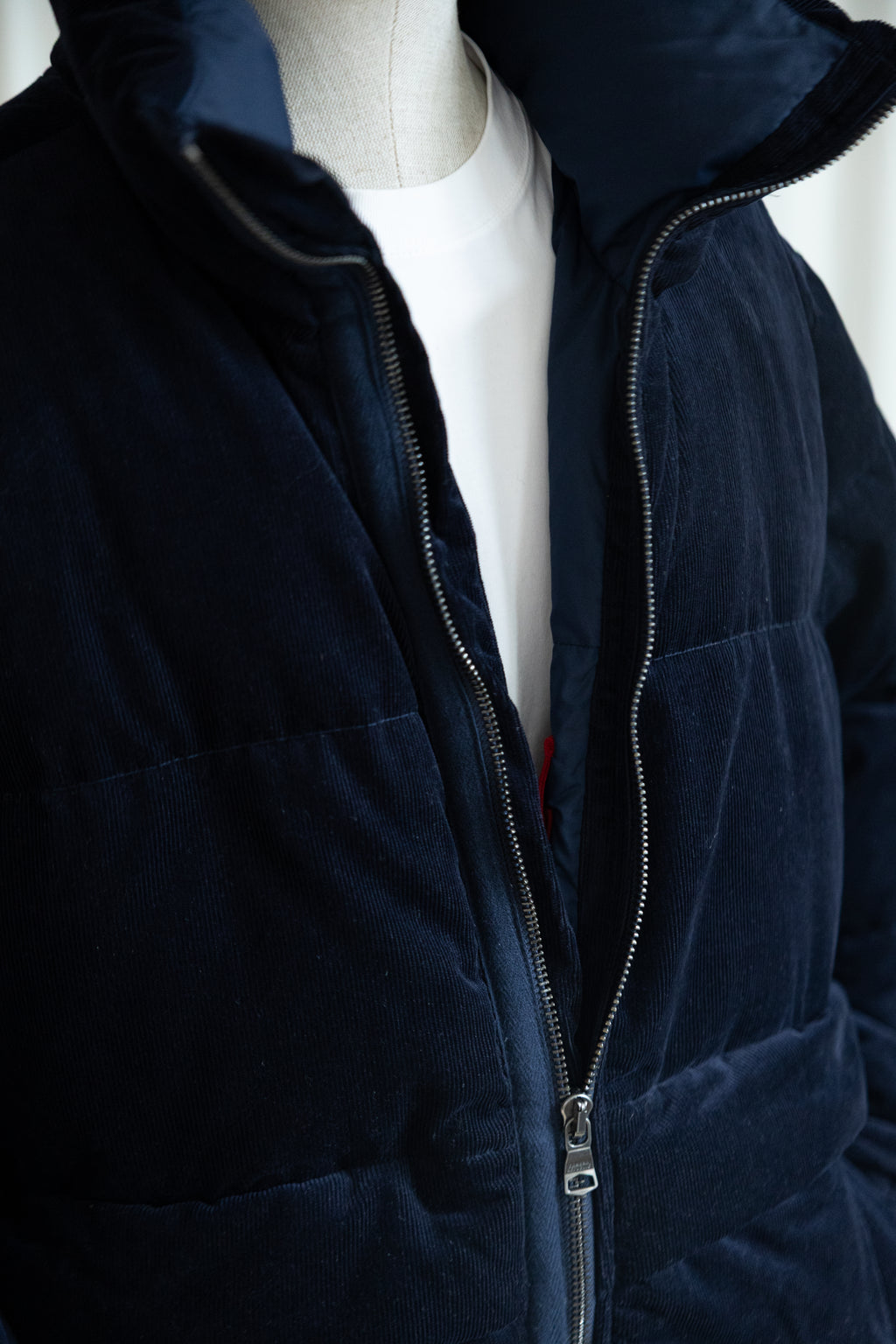 Banana Republic Winter 2021 Navy Corduroy Puffer