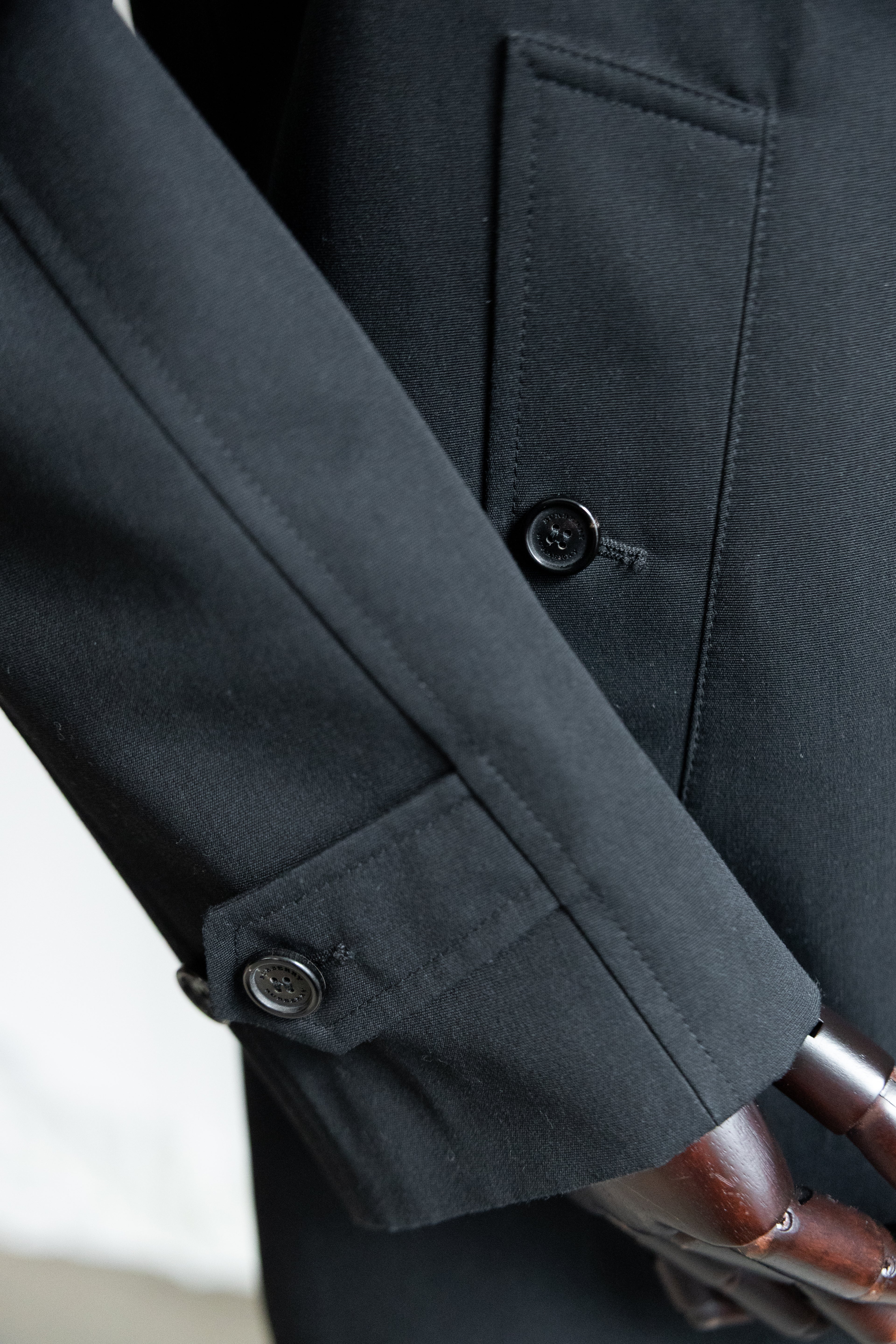 Burberry Check Lined Car Coat
