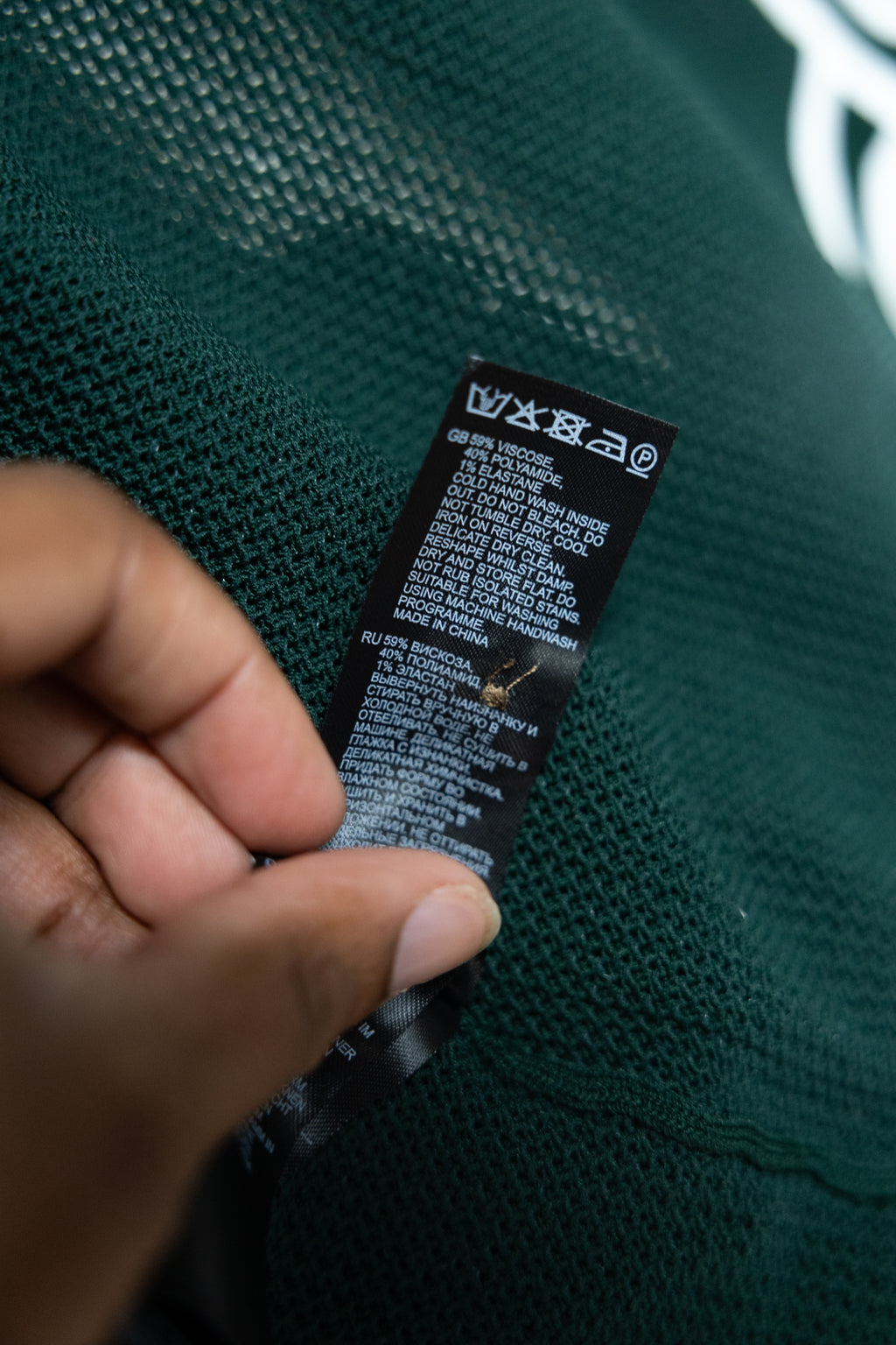 REISS x CHÉ SS22 Textured Knit Resort Polo
