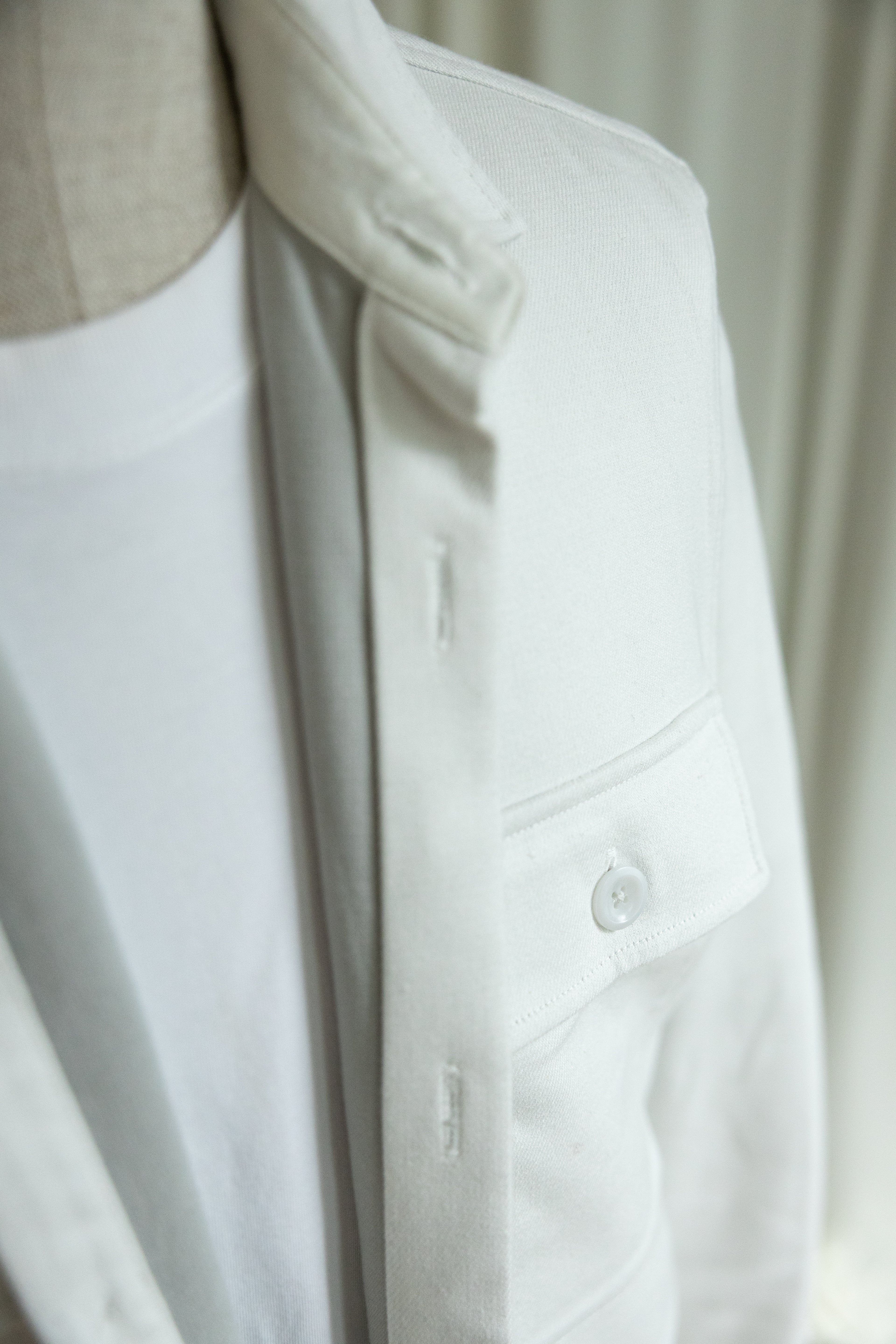 Vince Cotton Twill Overshirt Jacket