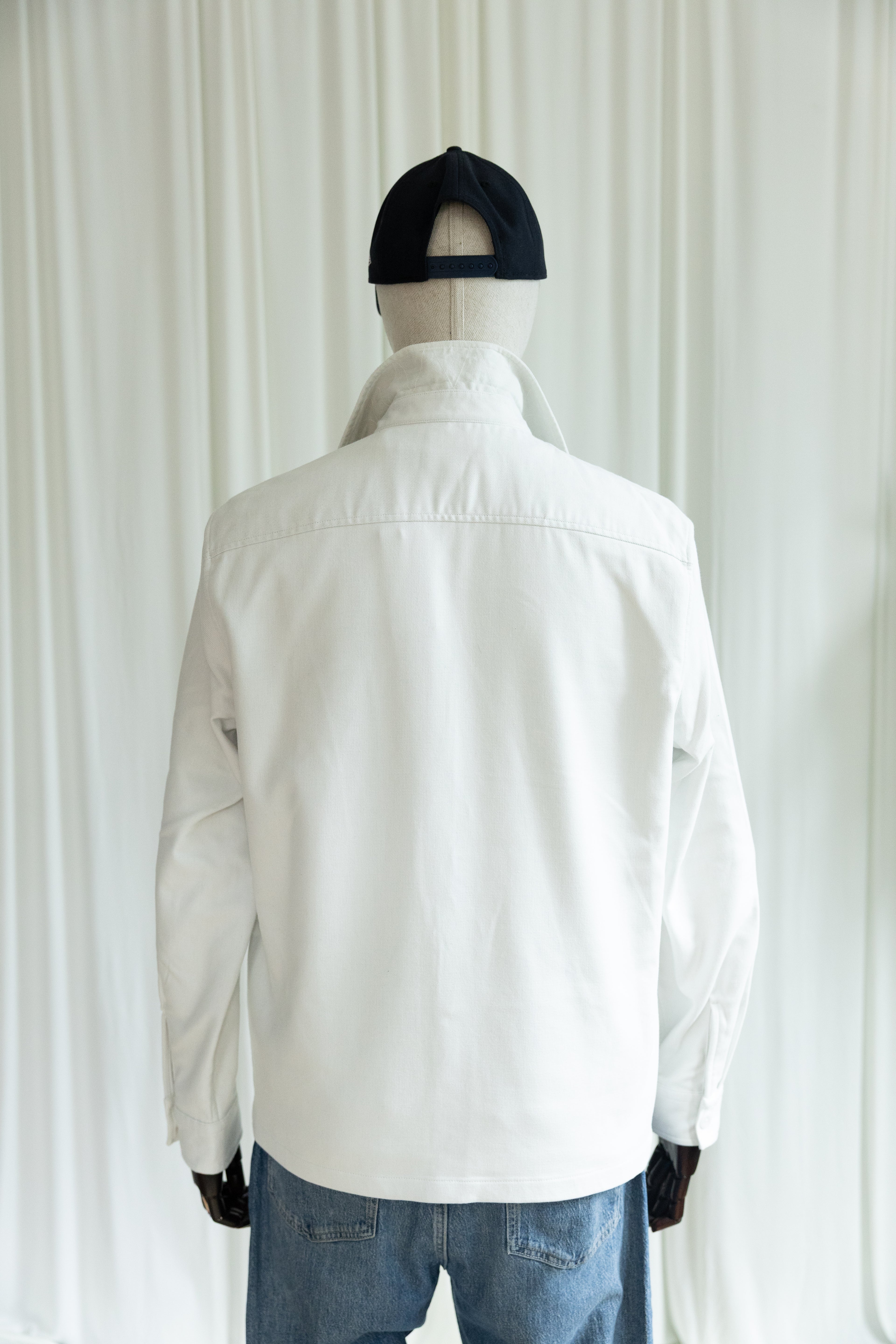 Vince Cotton Twill Overshirt Jacket