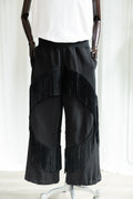 KIMYO Fringed Sculptural Sweatpants