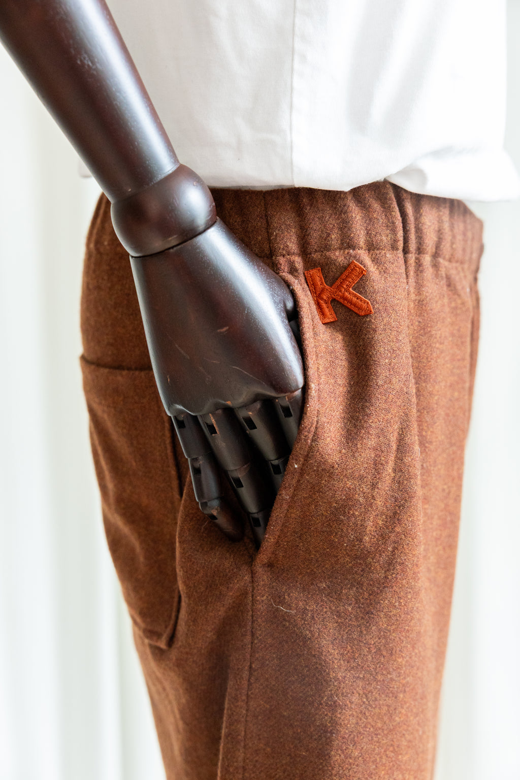 Kenzo Wool-Blend Relaxed Trousers