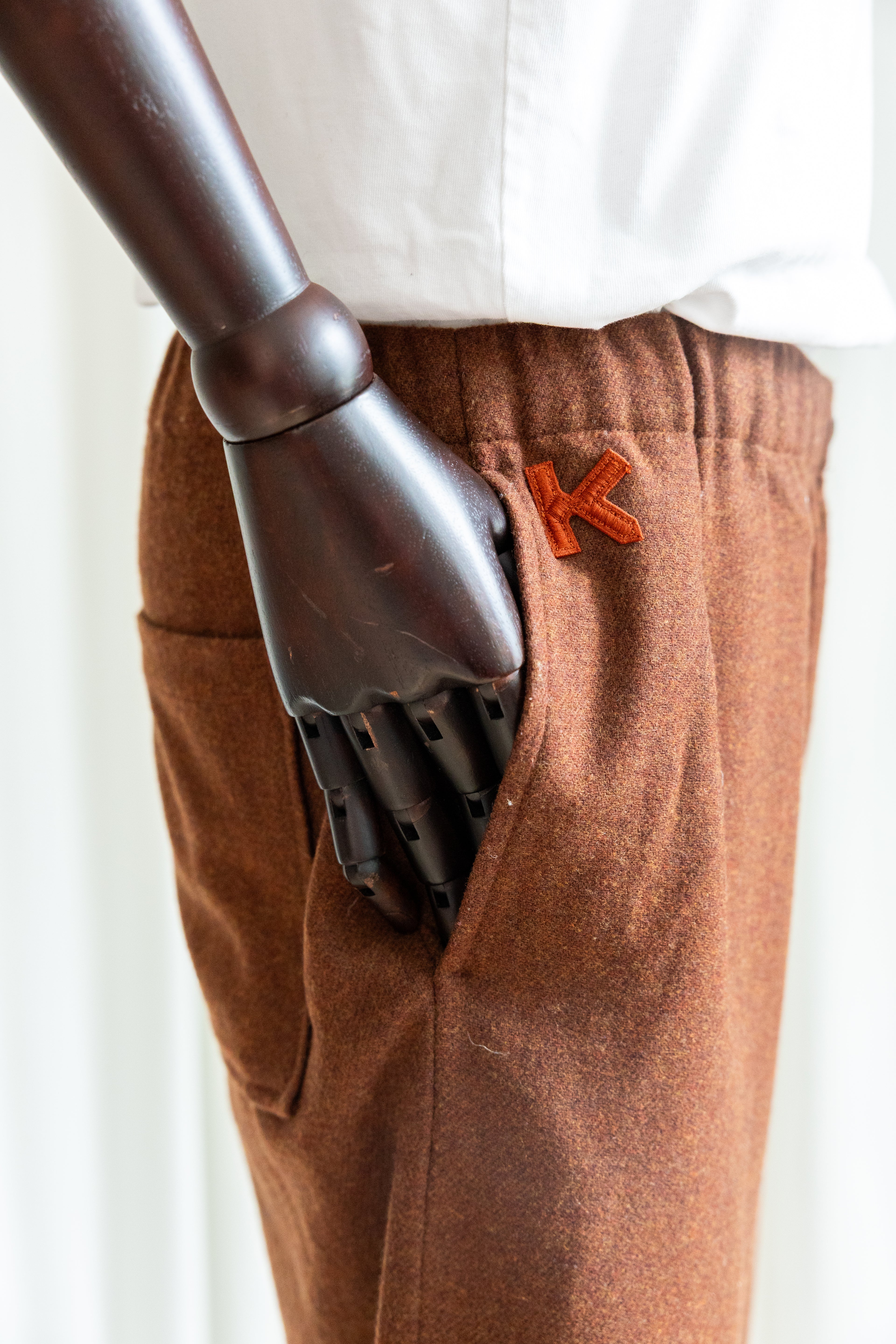 Kenzo Wool-Blend Relaxed Trousers