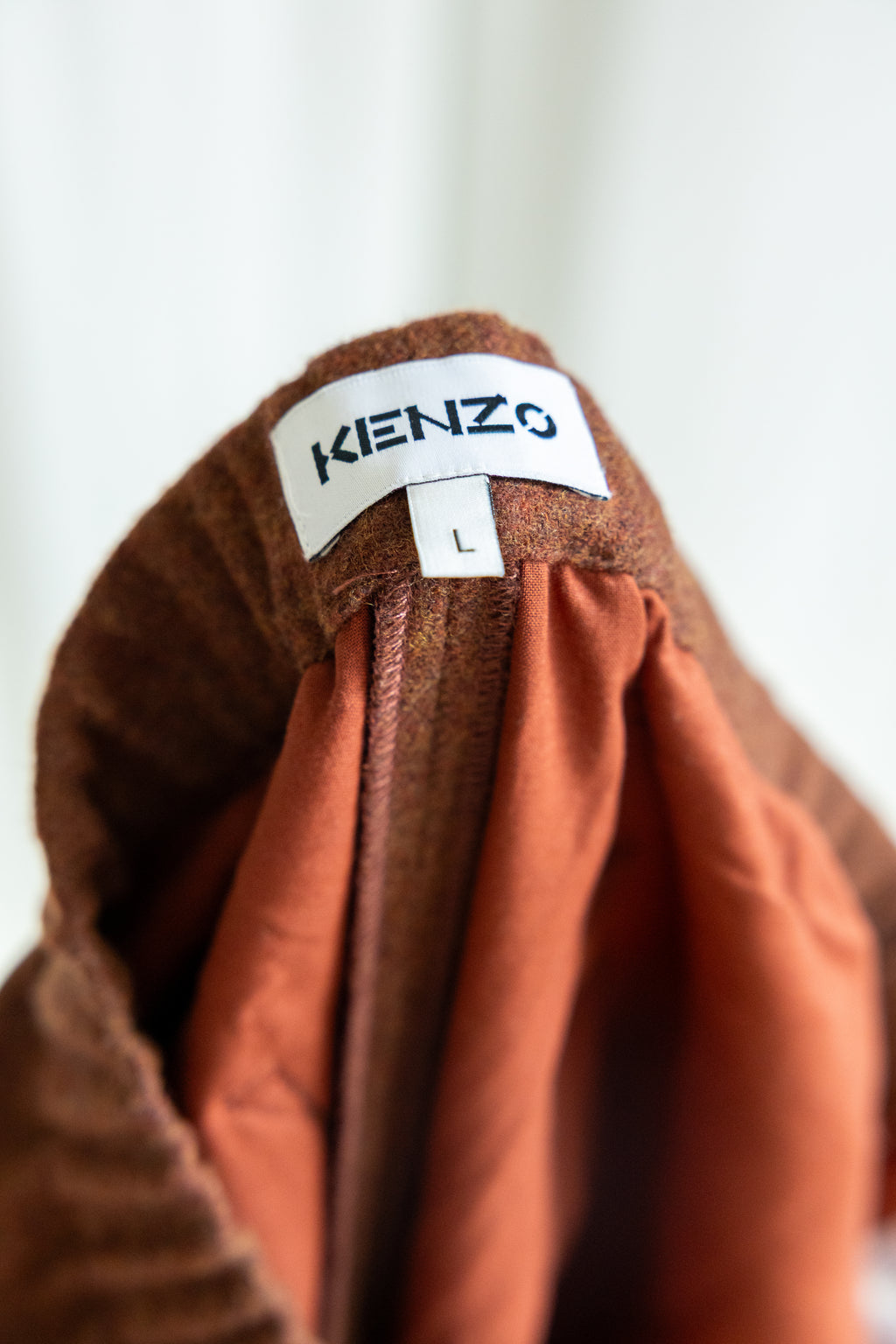 Kenzo Wool-Blend Relaxed Trousers