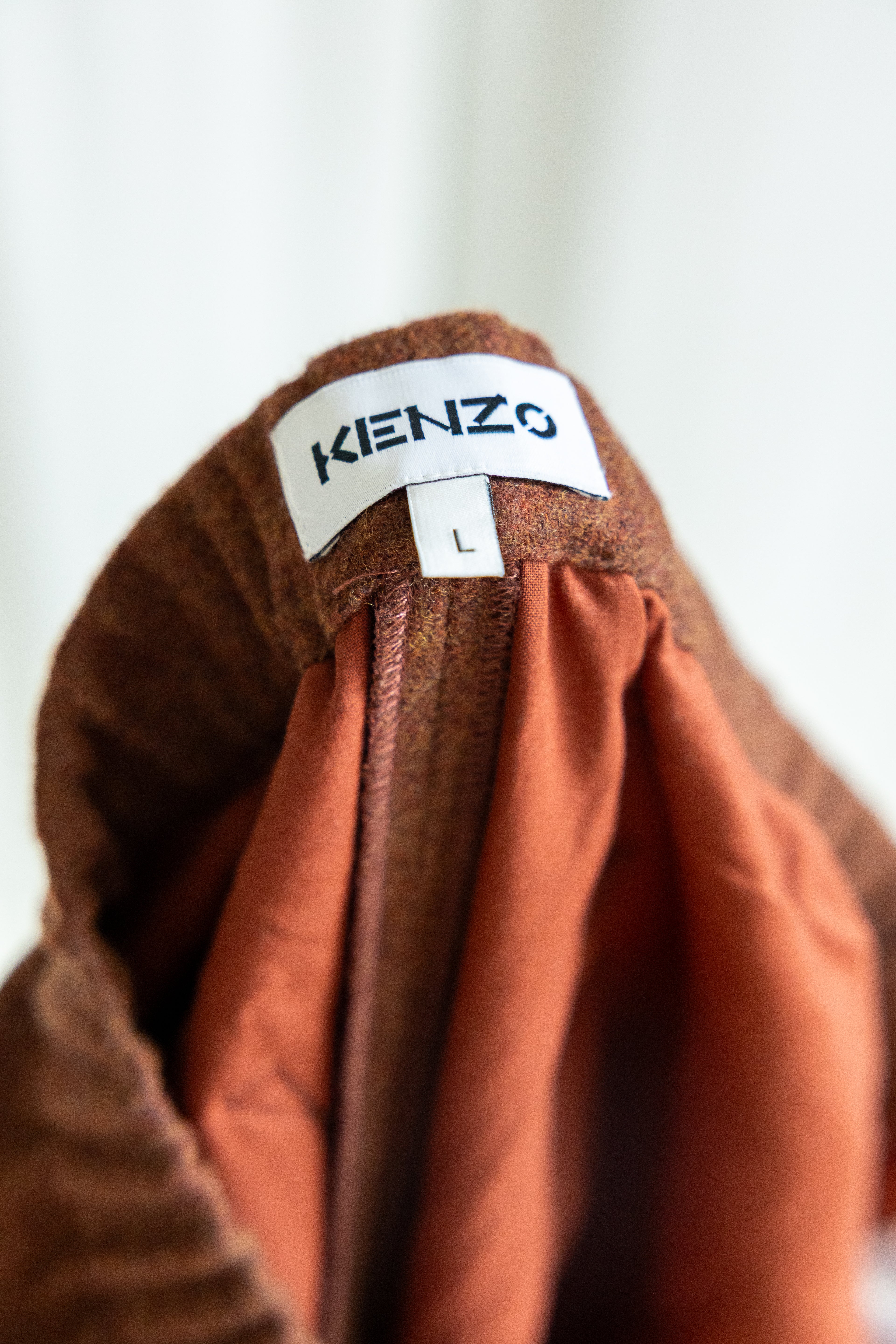 Kenzo Wool-Blend Relaxed Trousers