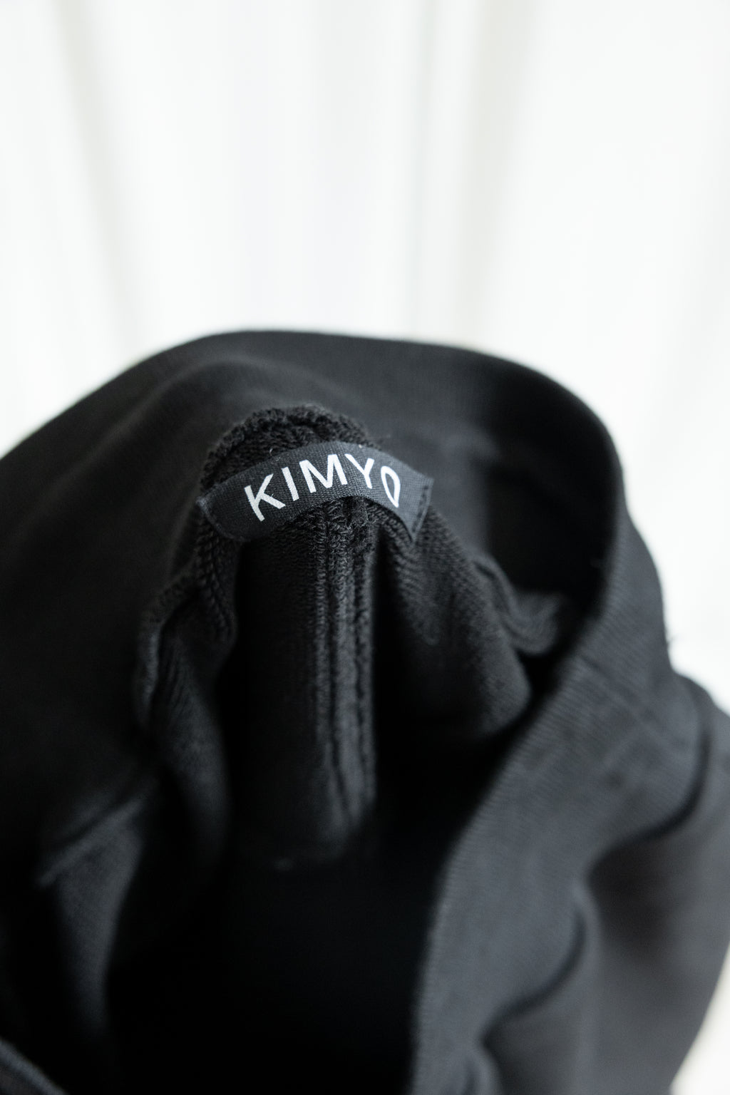 KIMYO Fringed Sculptural Sweatpants