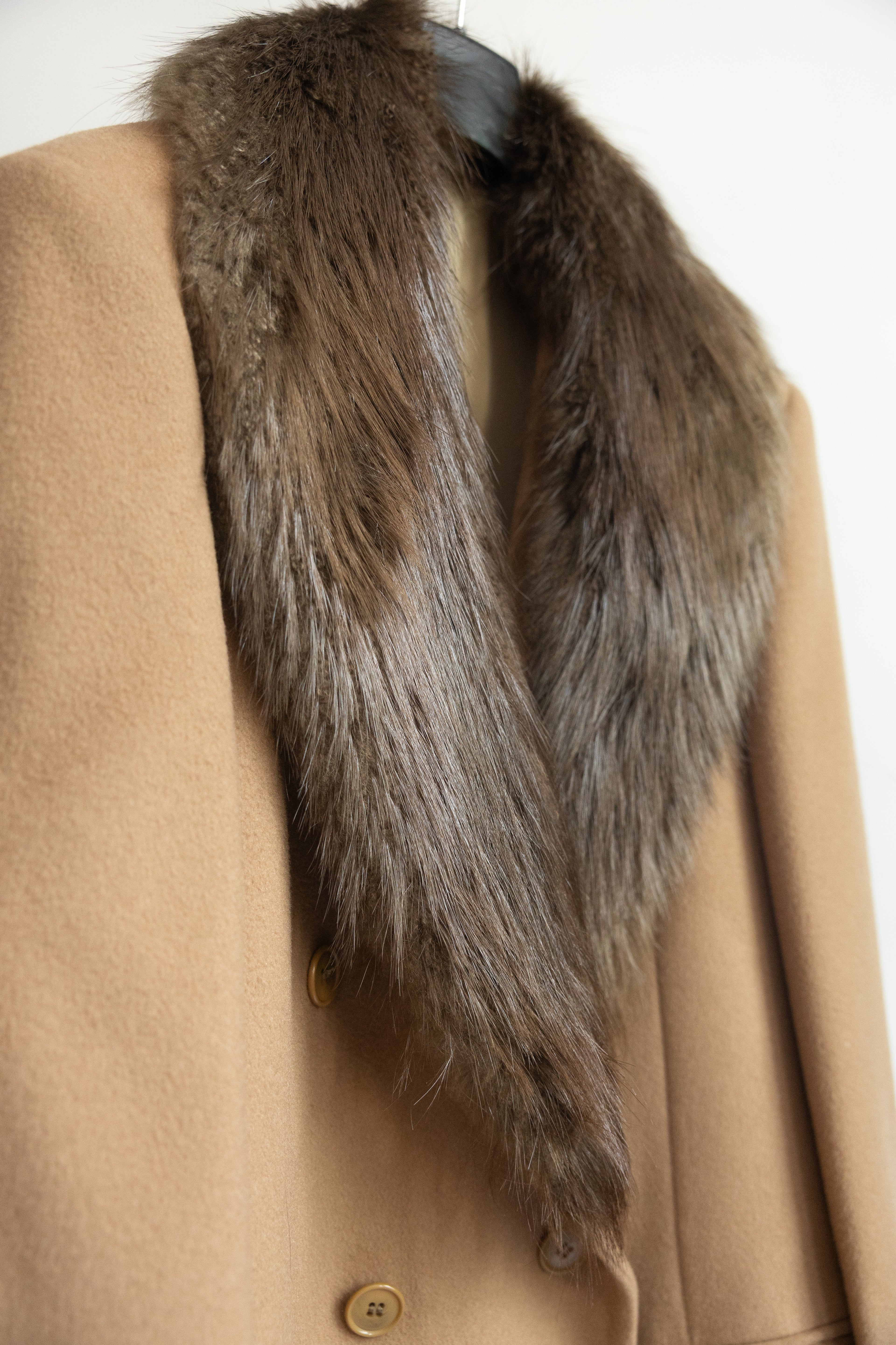 Saks Fifth Avenue Beaver Fur Coat