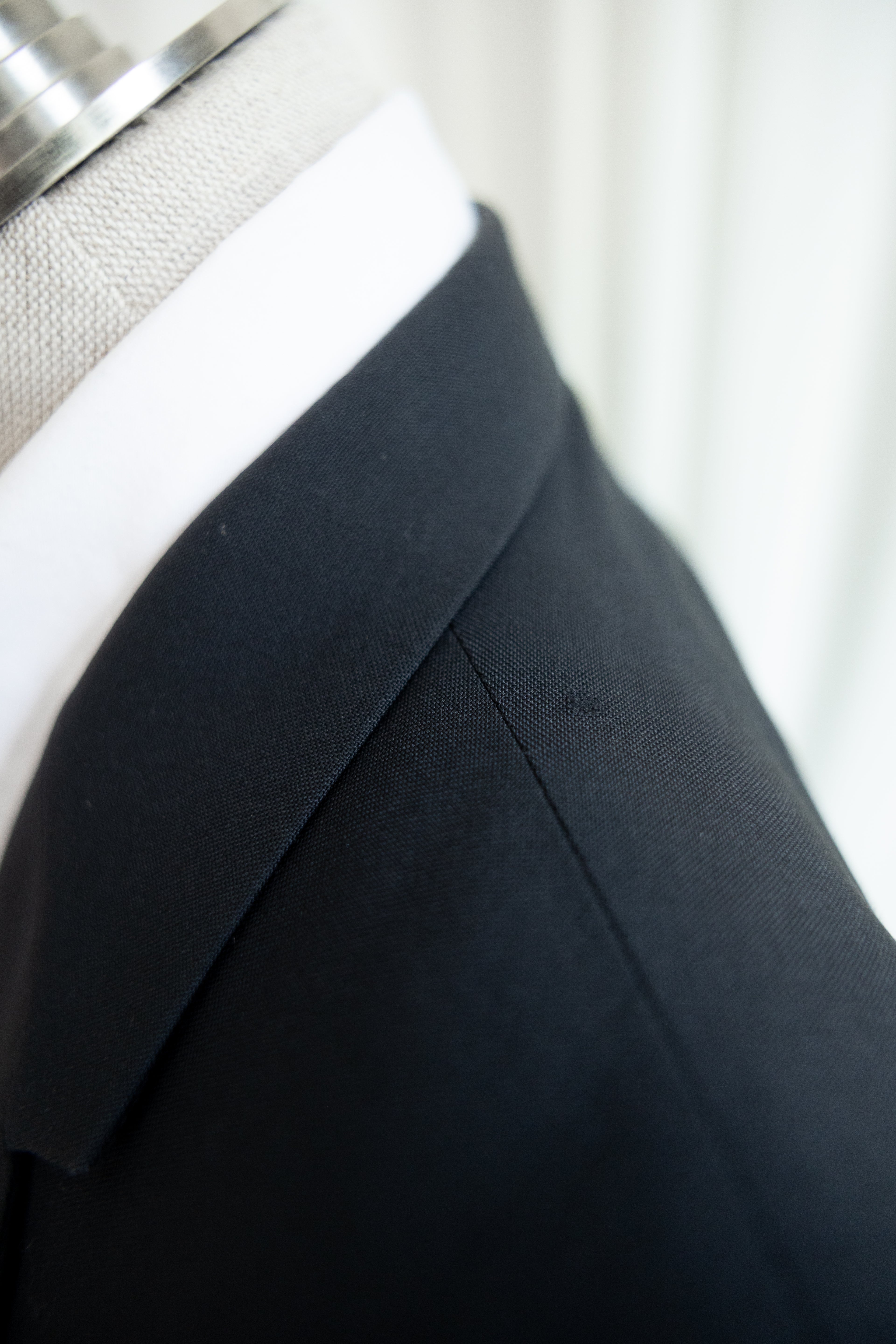 Burberry London Wool Crest Button Blazer