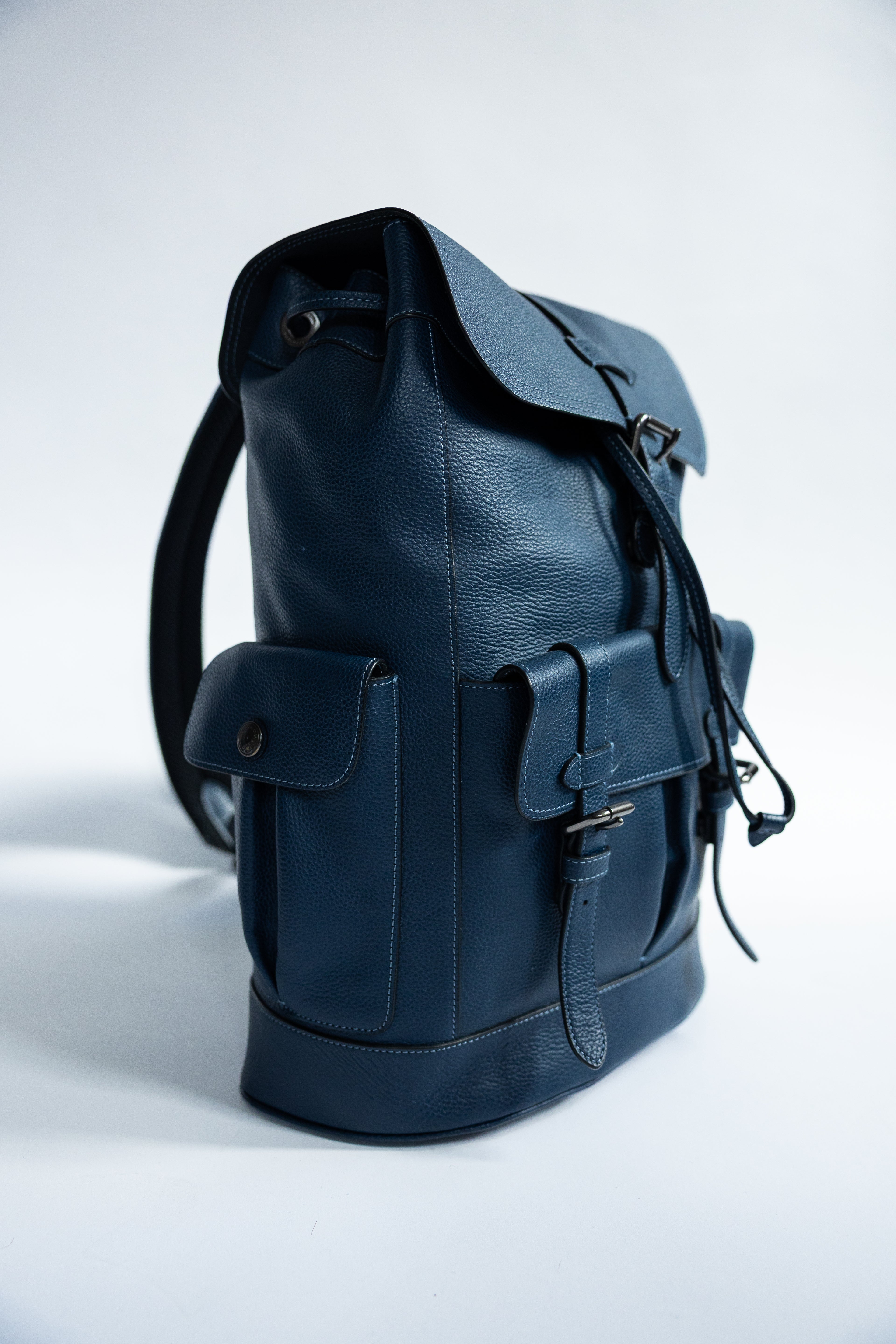 Coach Pebbled Leather Backpack
