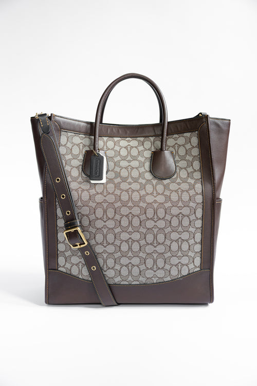 Coach Signature Canvas Tote