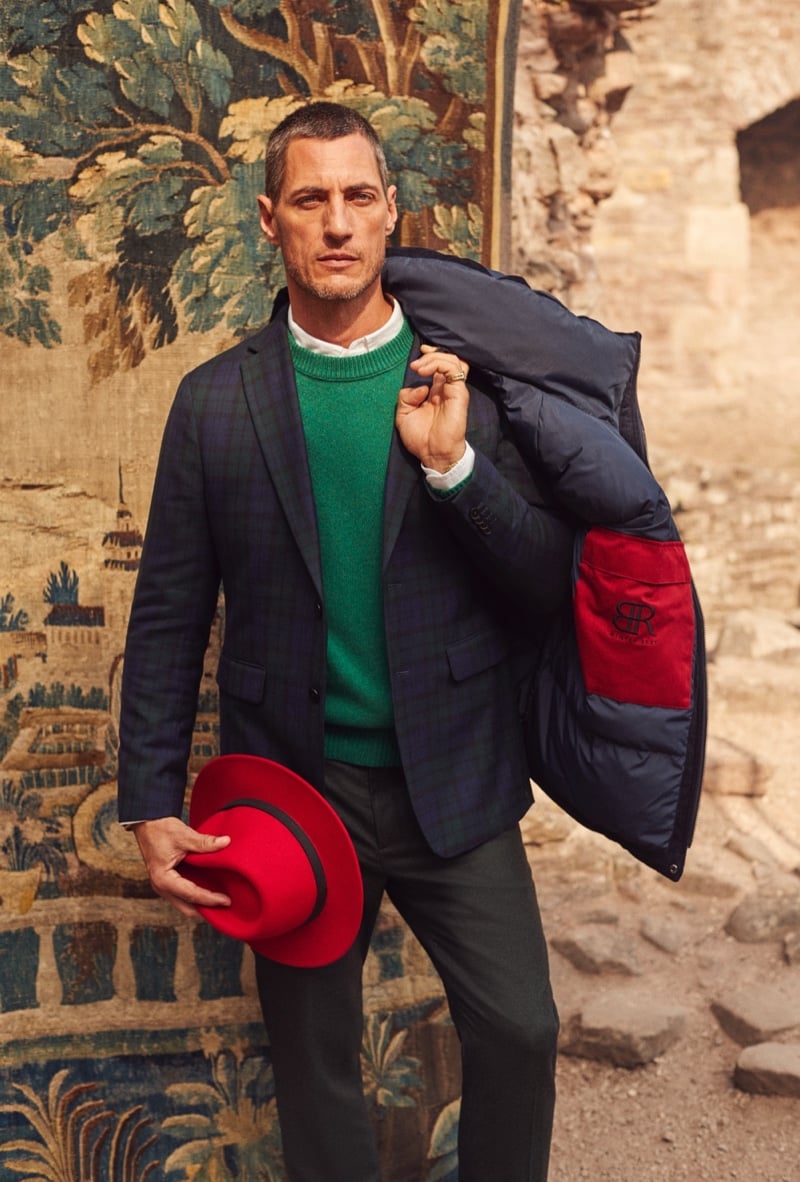 Banana Republic Winter 2021 Navy Corduroy Puffer
