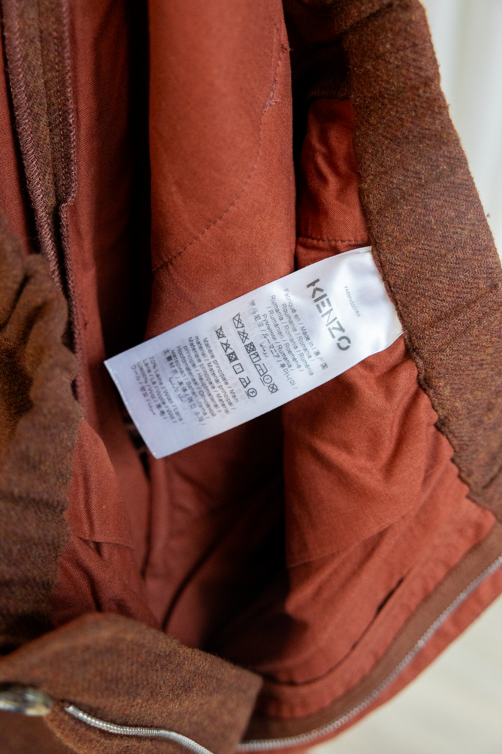 Kenzo Wool-Blend Relaxed Trousers
