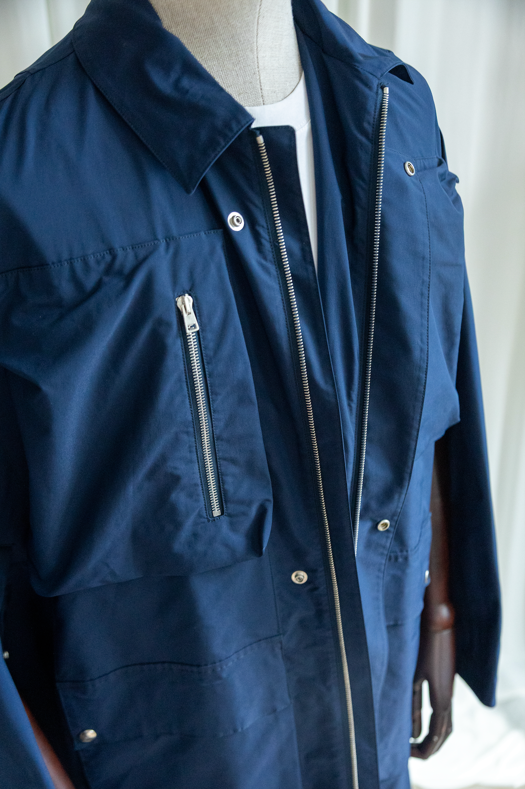 Marni Spring 2014 Runway Technical Cape Parka/Poncho