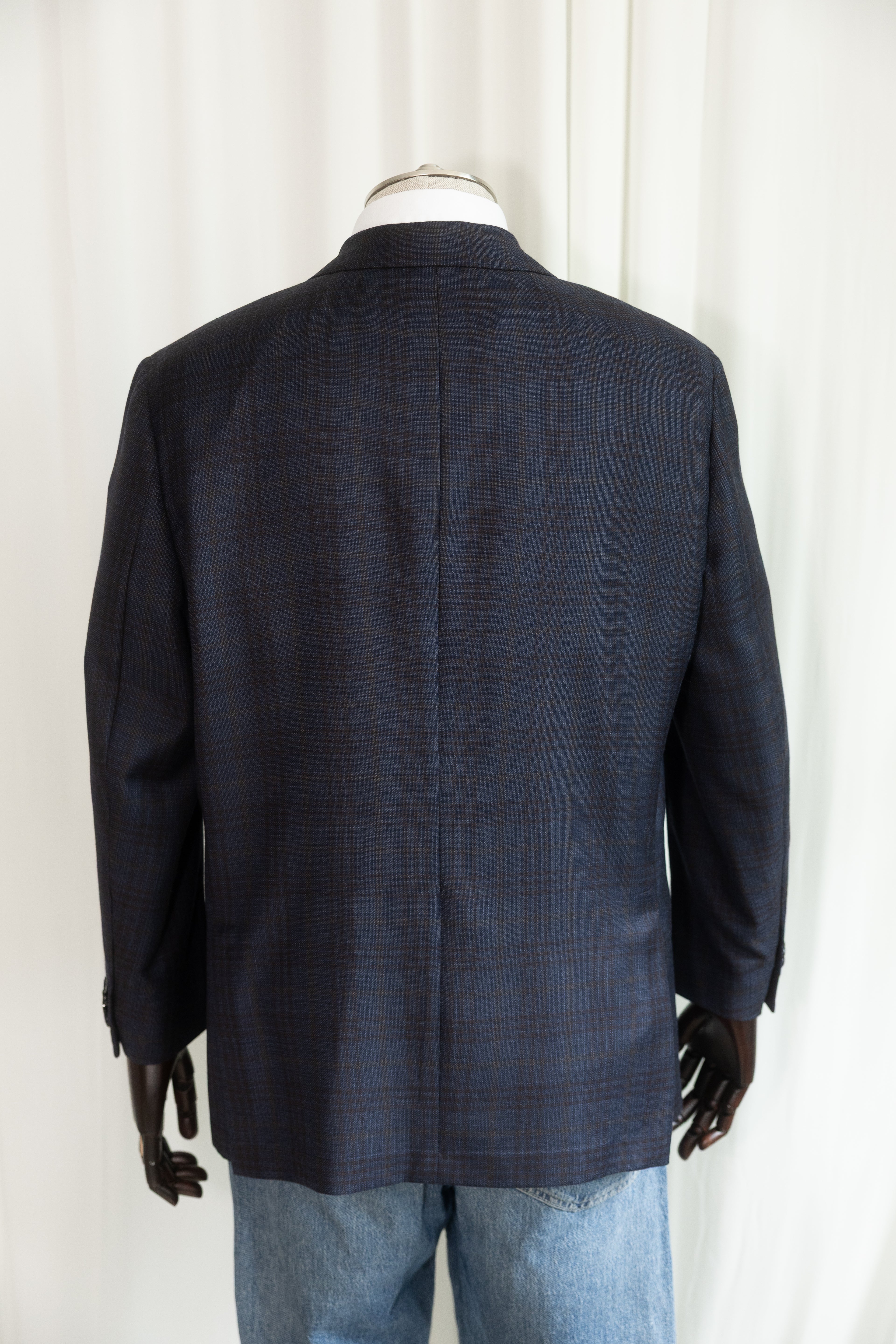 Zegna Natural Textured Wool Blazer