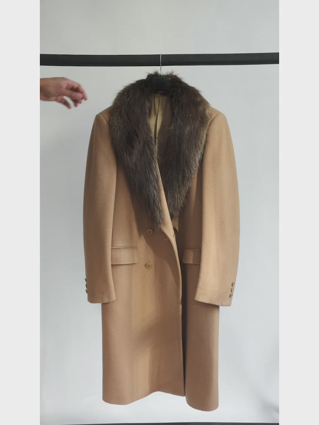 Saks Fifth Avenue Beaver Fur Coat